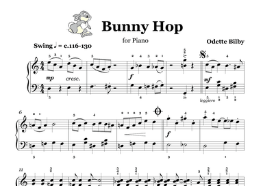 Bunny Hop (Piano Solo Grade 2)