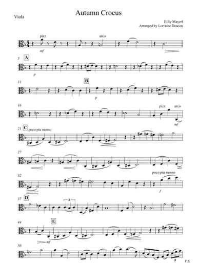 Autumn Crocus (arr. Lorraine Deacon)