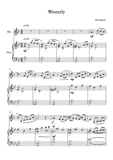 Westerly - French Horn and Piano