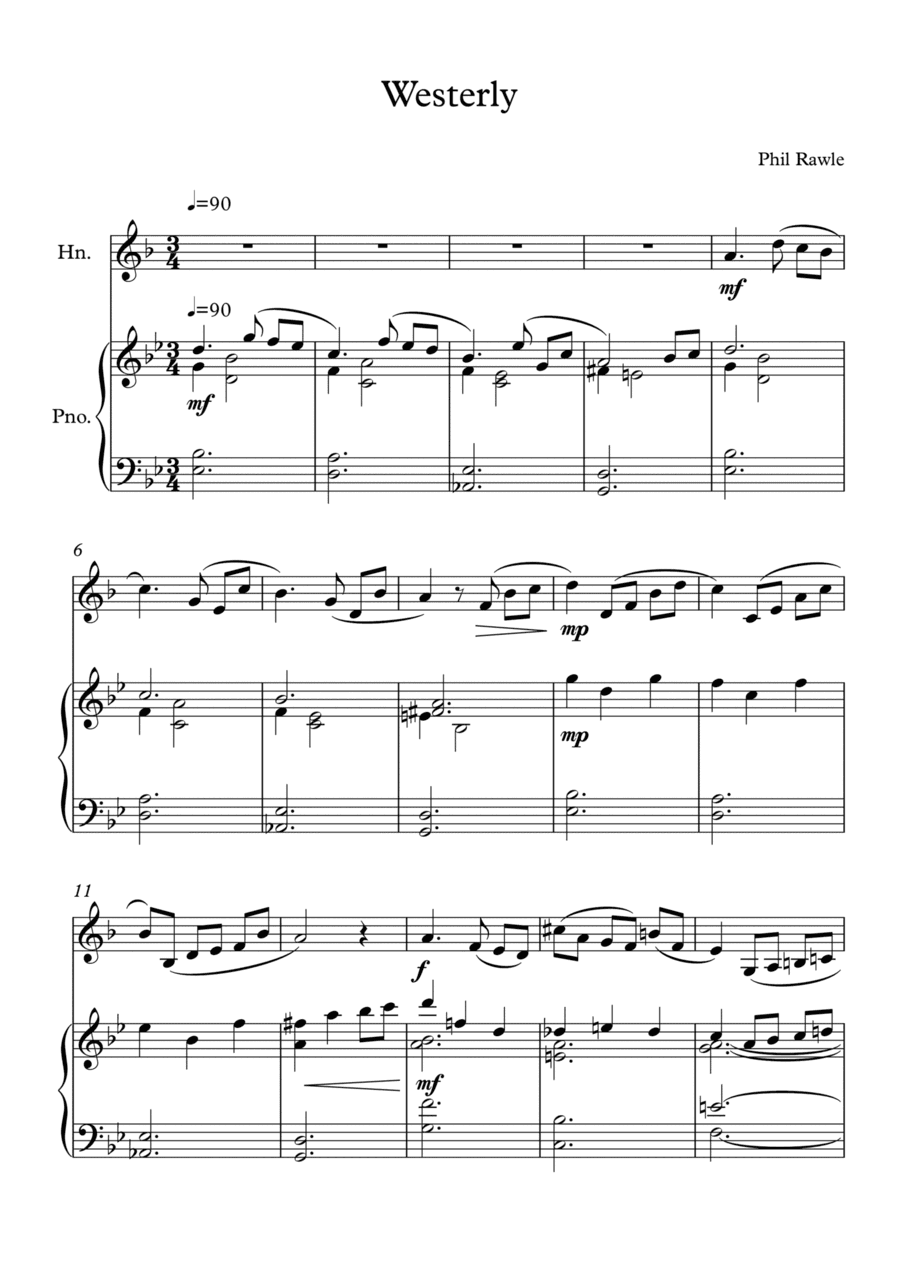 Westerly - French Horn and Piano