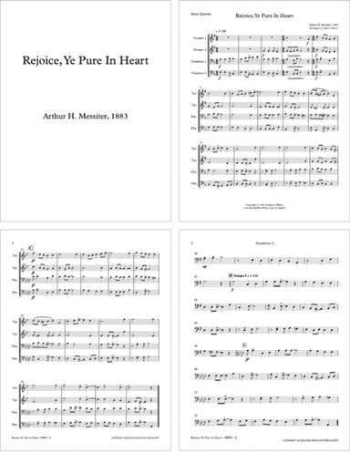 Rejoice, Ye Pure In Heart (arr. James Gilbert)