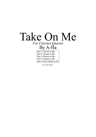 Take On Me (arr. Tim Curd)