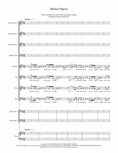 Skyline Pigeon (arr. James Robertson)
