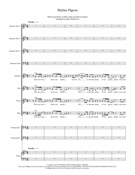 Skyline Pigeon (arr. James Robertson)