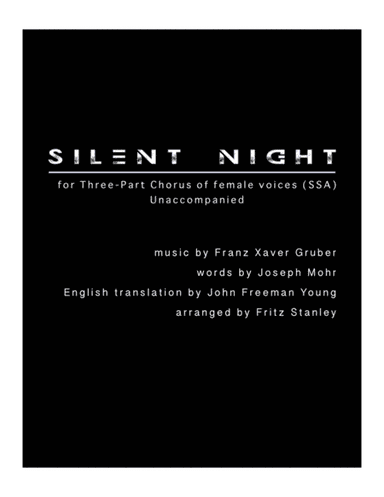 Silent Night - SSA A Cappella (arr. Fritz Stanley)