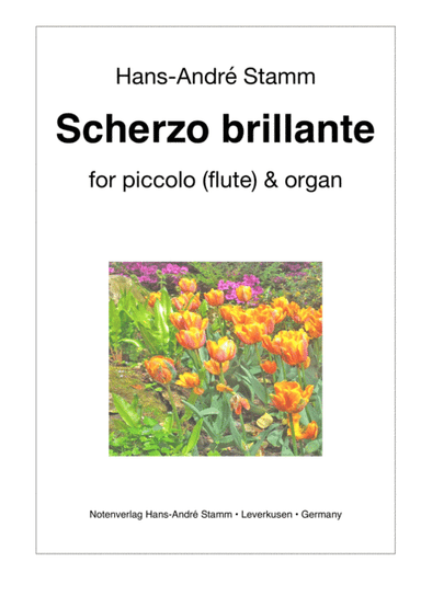 Scherzo brillante for piccolo (flute) and organ
