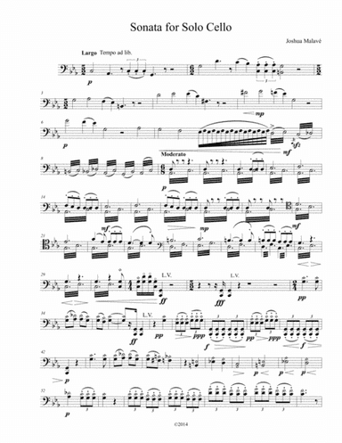 Sonata for Solo Cello