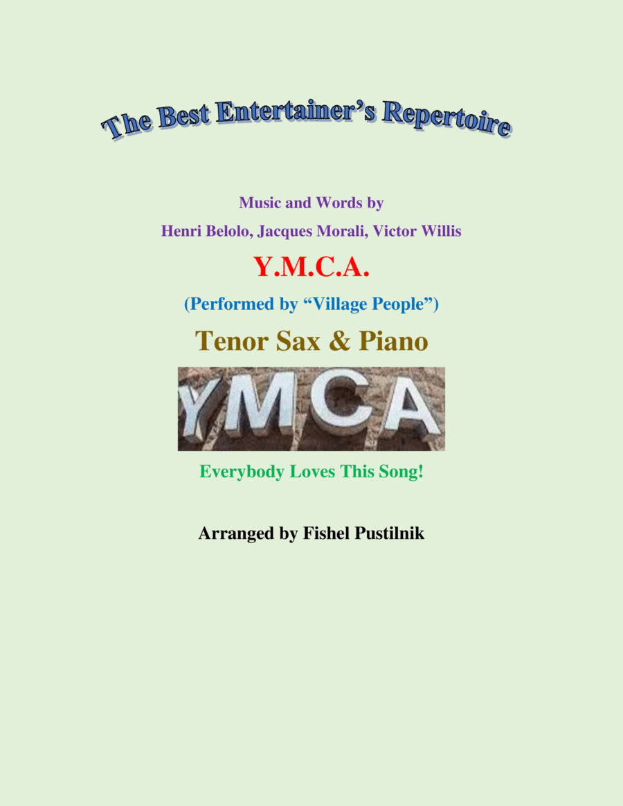 Y.m.c.a. (arr. Fishel Pustilnik)