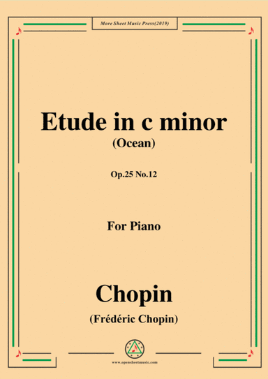 Chopin-Polonaise,in A flat Major,B.5,for Piano (arr. MSM)
