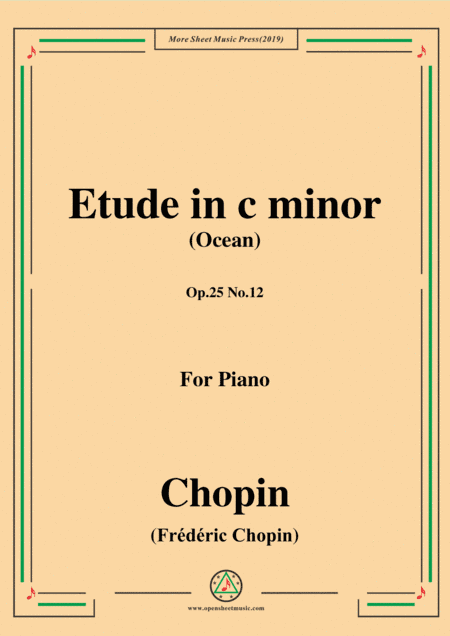 Chopin-Polonaise,in A flat Major,B.5,for Piano (arr. MSM)