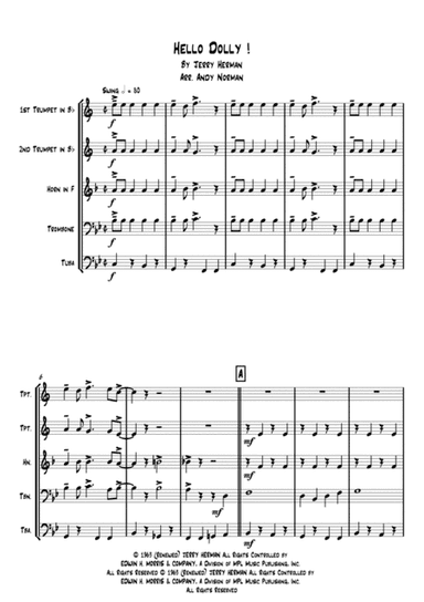 Hello, Dolly! (arr. Hello Dolly BQ 2:01)