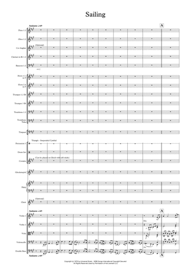 Sailing (arr. Michael Hankinson)
