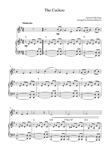 The Cuckoo (arr. Kaiserin Rebecca)