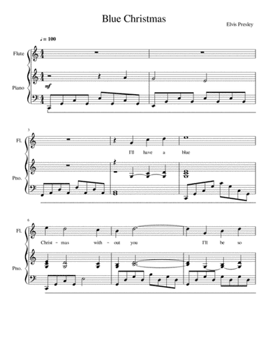 Blue Christmas (arr. Sophie Winfield)