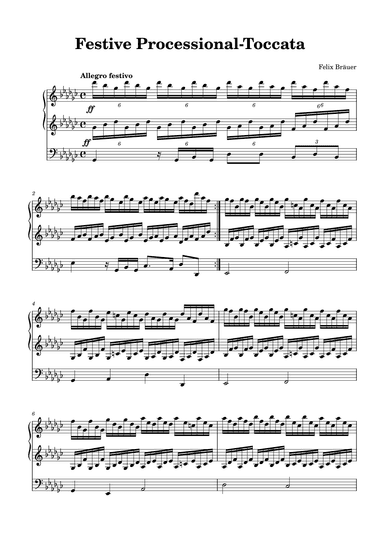 Festive Processional-Toccata