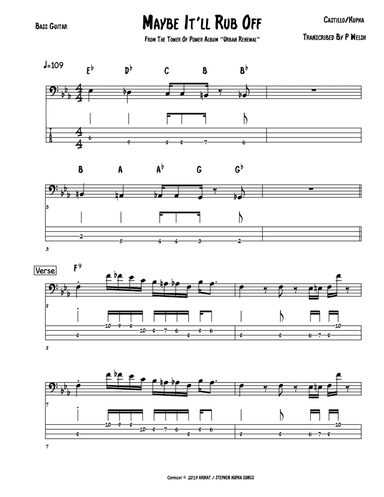Maybe It'll Rub Off (arr. Accubass)