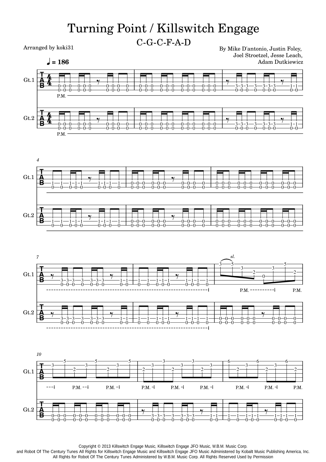 The Turning Point (arr. koki31)