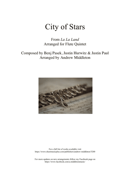 City Of Stars (arr. Andrew Middleton)