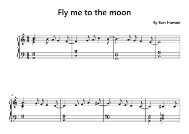 Fly Me To The Moon (in Other Words) (arr. Funtom)
