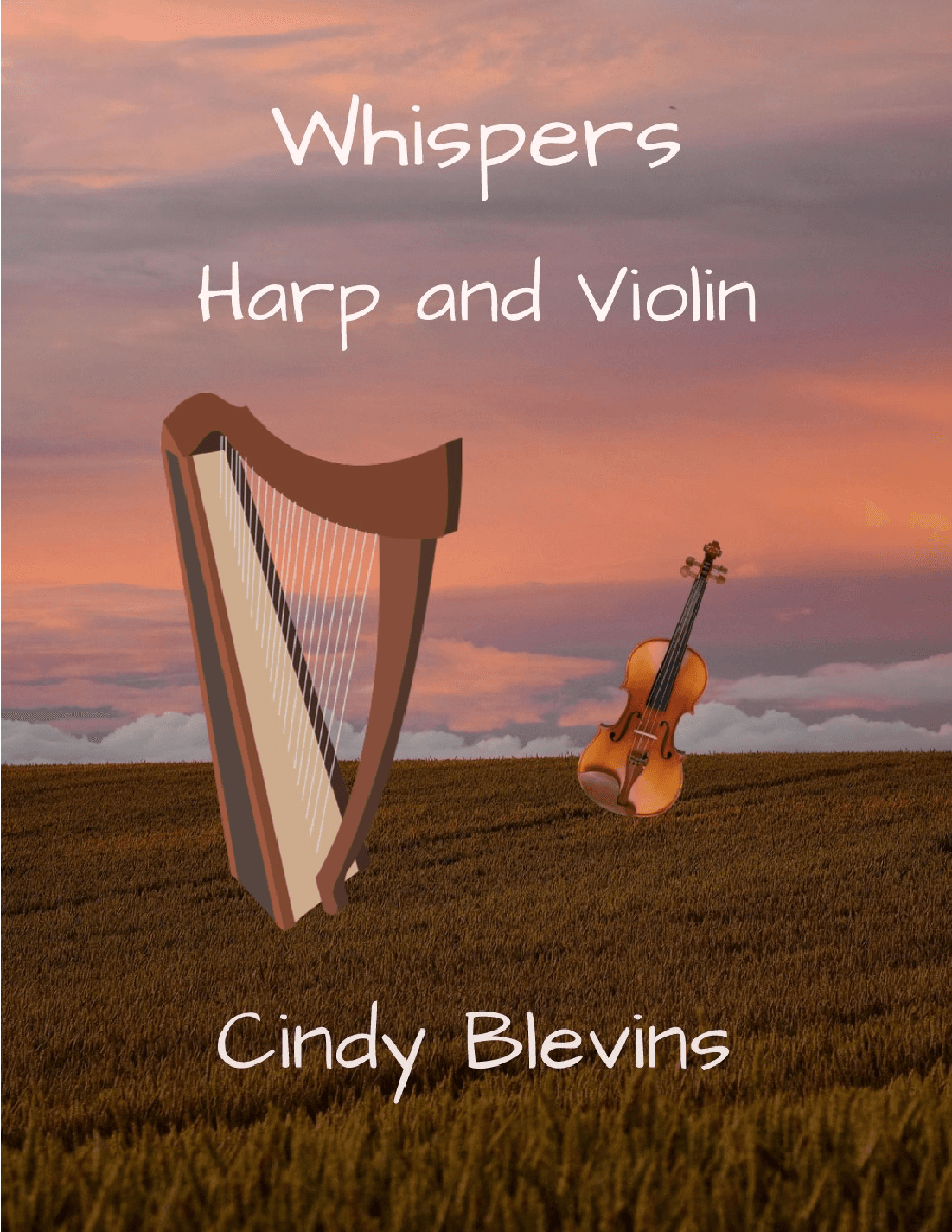 Whispers, for Harp and Violin