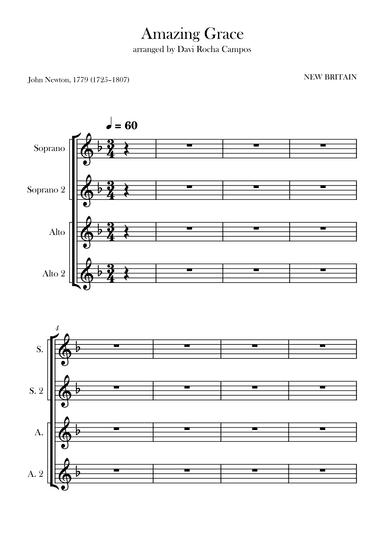 Amazing Grace (arr. Davi Rocha Campos)