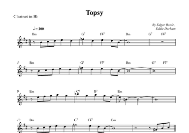 Topsy (arr. Wesley S. SIlva)