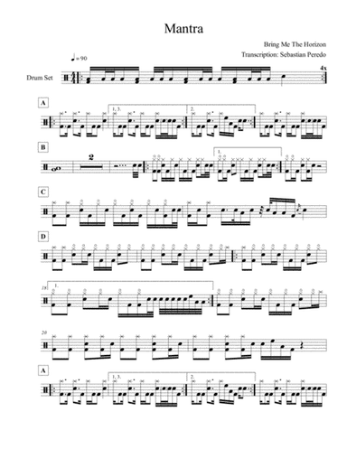 Mantra (arr. Sebastian Peredo)