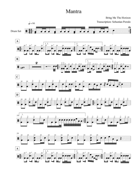 Mantra (arr. Sebastian Peredo)