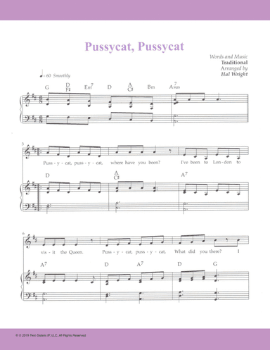 Pussycat Pussycat (arr. Hal Wright)