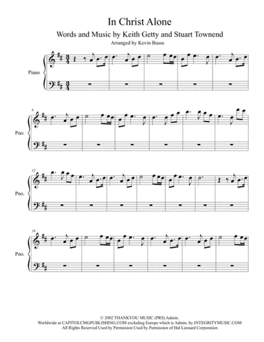 In Christ Alone (arr. Kevin Busse)