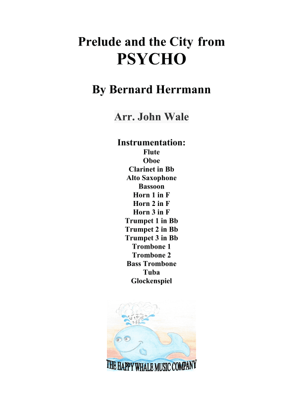 Psycho (prelude) (arr. John Wale)