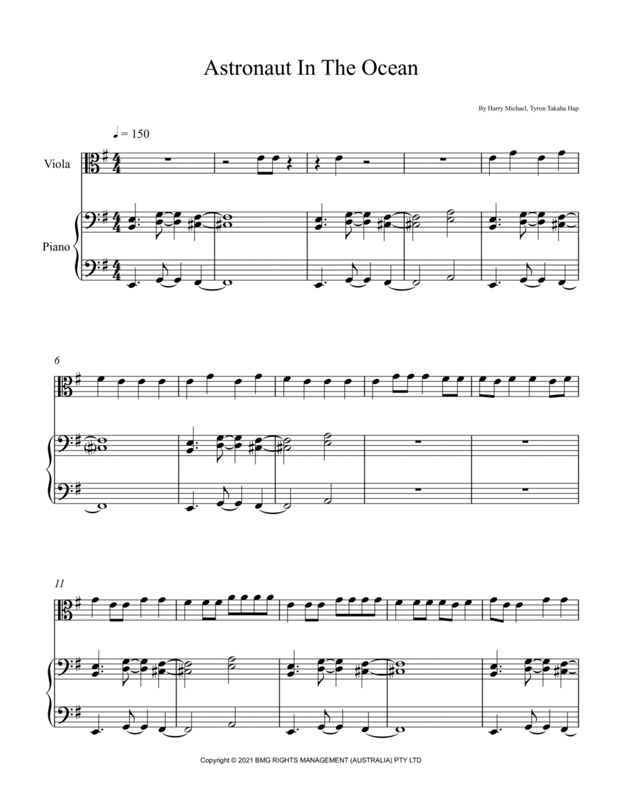 Masked Wolf (arr. André Laitano)