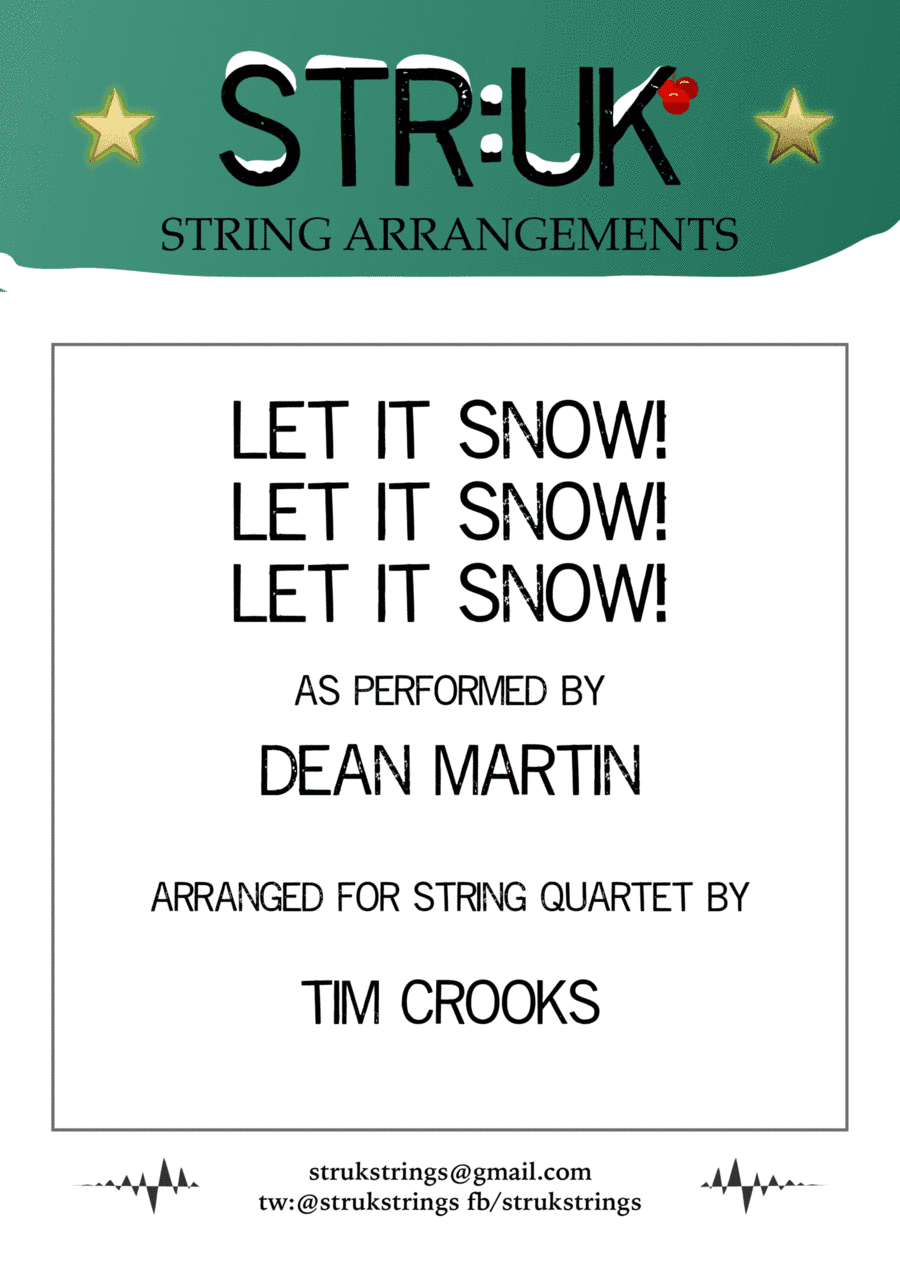 Let It Snow! Let It Snow! Let It Snow! (arr. Tim Crooks)