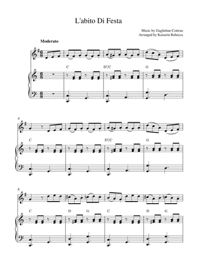 L'abito Di Festa (arr. Kaiserin Rebecca)