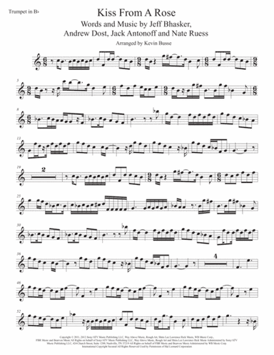 Kiss From A Rose (arr. Kevin Busse)
