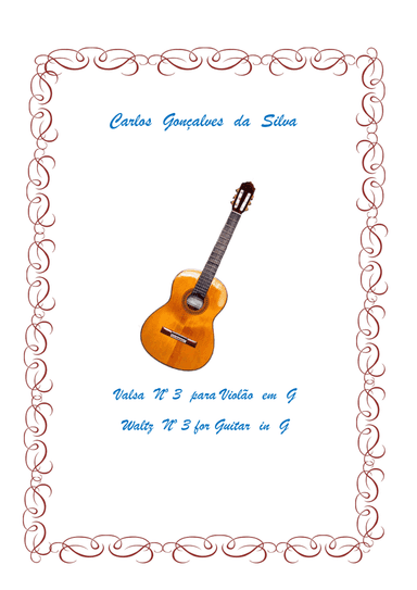 Valsa Nº 03 para Violão em G. Waltz  Nº 03 for Guitar in G.