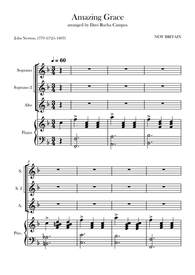 Amazing Grace (arr. Davi Rocha Campos)