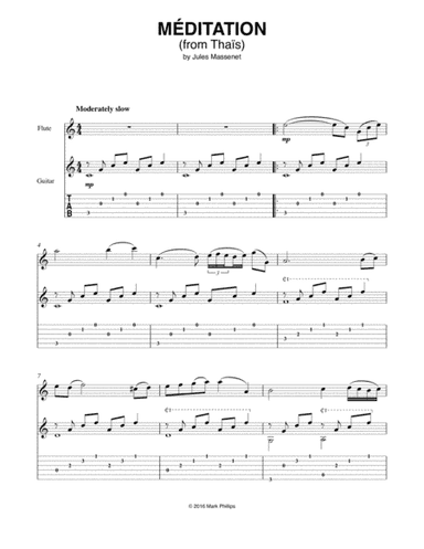 Méditation (from Thaïs) (arr. Mark Phillips)