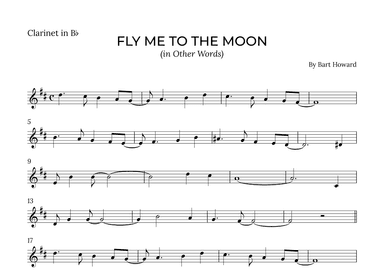 Fly Me To The Moon (in Other Words) (arr. Alex Nunes Rodrigues)