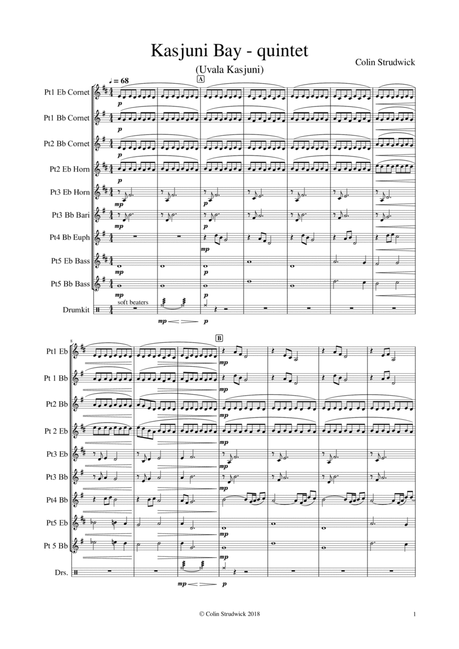 Kasjuni Bay (Uvala Kasjuni) - quintet