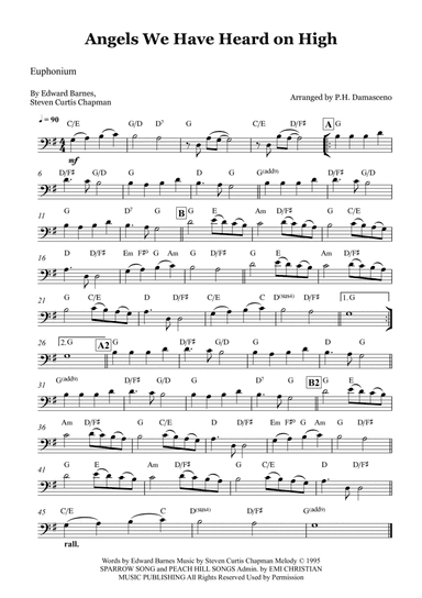 Angels We Have Heard On High (arr. P.H. Damasceno)