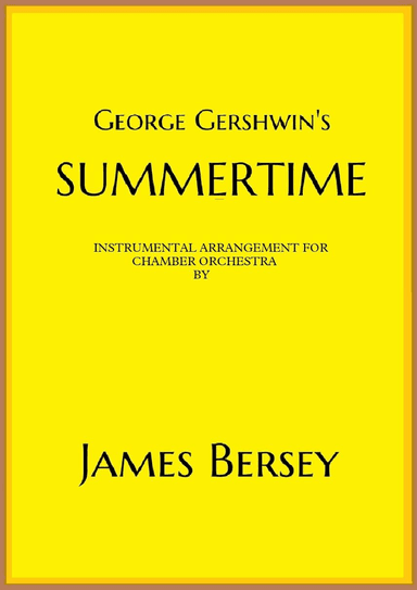 Summertime (arr. James Bersey)