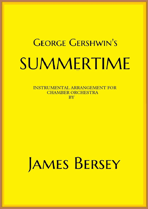 Summertime (arr. James Bersey)
