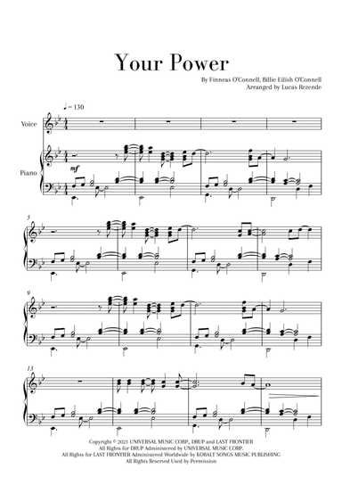 Your Power (arr. Lucas Rezende)