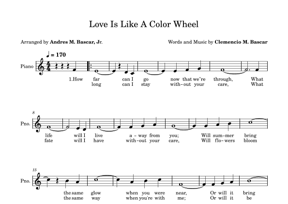 Love Is Like A Color Wheel