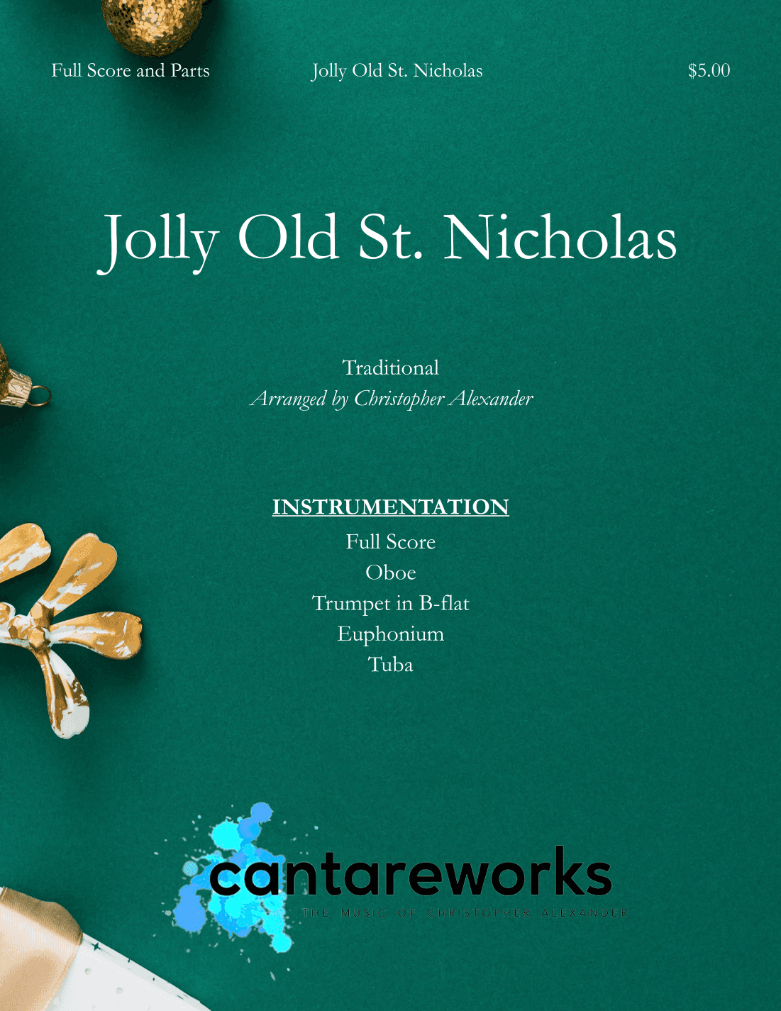 Jolly Old St. Nicholas (arr. Christopher Alexander)