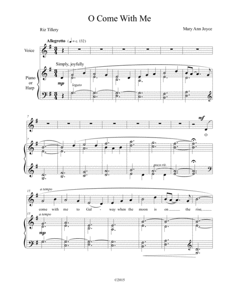 O Come with Me to Galway