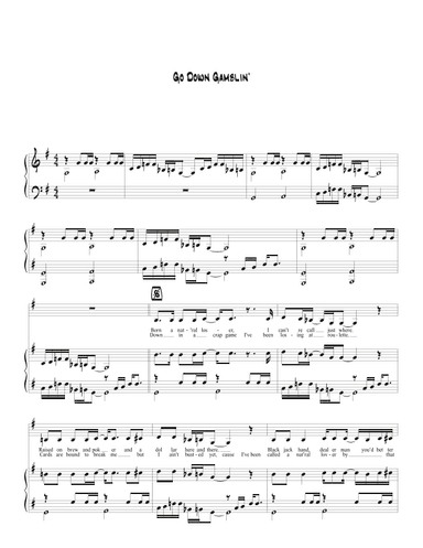 Go Down Gamblin' (arr. Biegler)