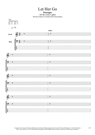 Let Her Go (arr. SteffLD50)
