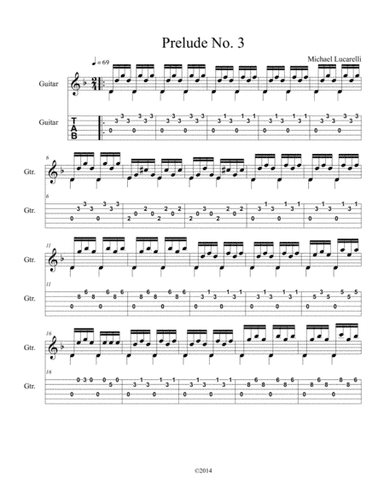 Prelude no. 3